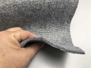Hobby filt - grey melange, 3 mm